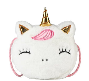 Unicorn Plush Handbag