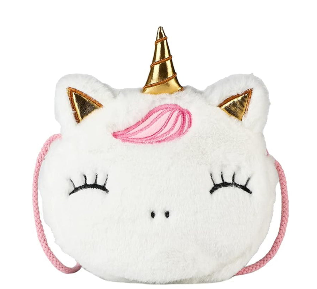 Unicorn Plush Handbag