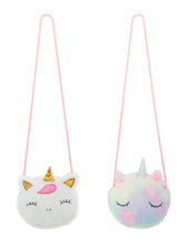 Load image into Gallery viewer, Unicorn Plush Handbag