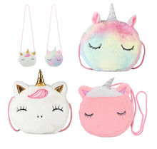 Load image into Gallery viewer, Unicorn Plush Handbag