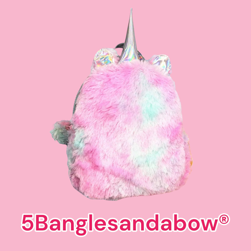 Metallic Unicorn Backpack