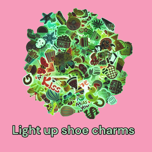 Assorted Light Shoe Charms