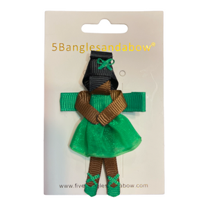 Ribbon Doll Hair Clip