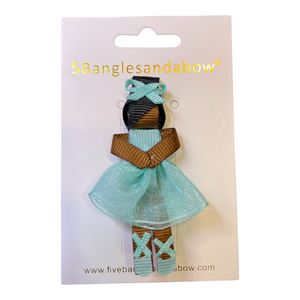 Ribbon Doll Hair Clip