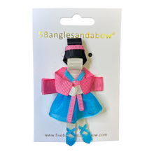 Load image into Gallery viewer, Ribbon Doll Hair Clip