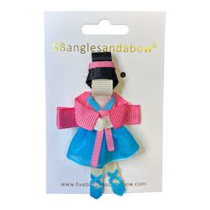 Ribbon Doll Hair Clip