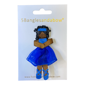 Ribbon Doll Hair Clip