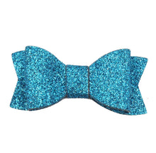 Load image into Gallery viewer, 2 Inch Glitter Hair Bow Set