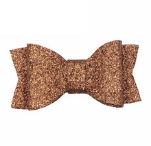 Load image into Gallery viewer, 2 Inch Glitter Hair Bow Set