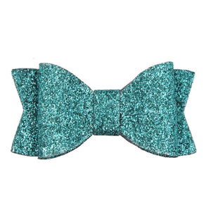 2 Inch Glitter Hair Bow Set