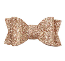 Load image into Gallery viewer, 2 Inch Glitter Hair Bow Set