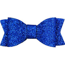 Load image into Gallery viewer, 2 Inch Glitter Hair Bow Set