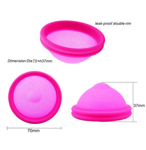 Menstrual Flexible Twister Disc Cup