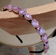 Load image into Gallery viewer, Lavender Jewel Crystal Headbands