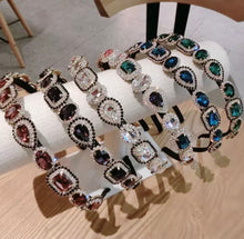 Load image into Gallery viewer, Jewel Rhinestone Headbands