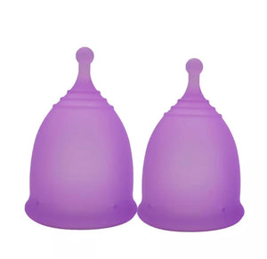 Menstrual Cup Translucent Purple