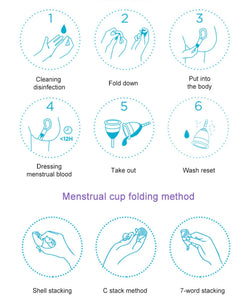 Menstrual Ring Cup Clear