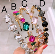 Load image into Gallery viewer, Crystal Rhinestone Headbands