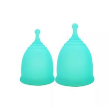 Load image into Gallery viewer, Menstrual Cup Translucent Blue