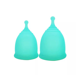 Menstrual Cup Translucent Blue