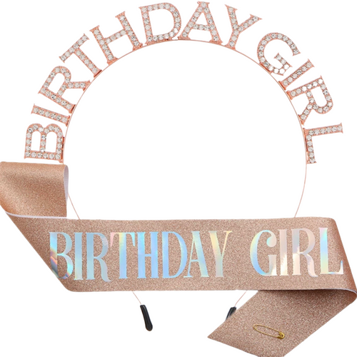 Birthday Sash Set