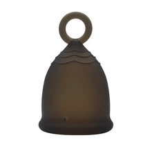 Load image into Gallery viewer, Menstrual Ring Cup Black