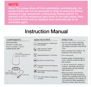 Menstrual Cup Steam Sterilizer