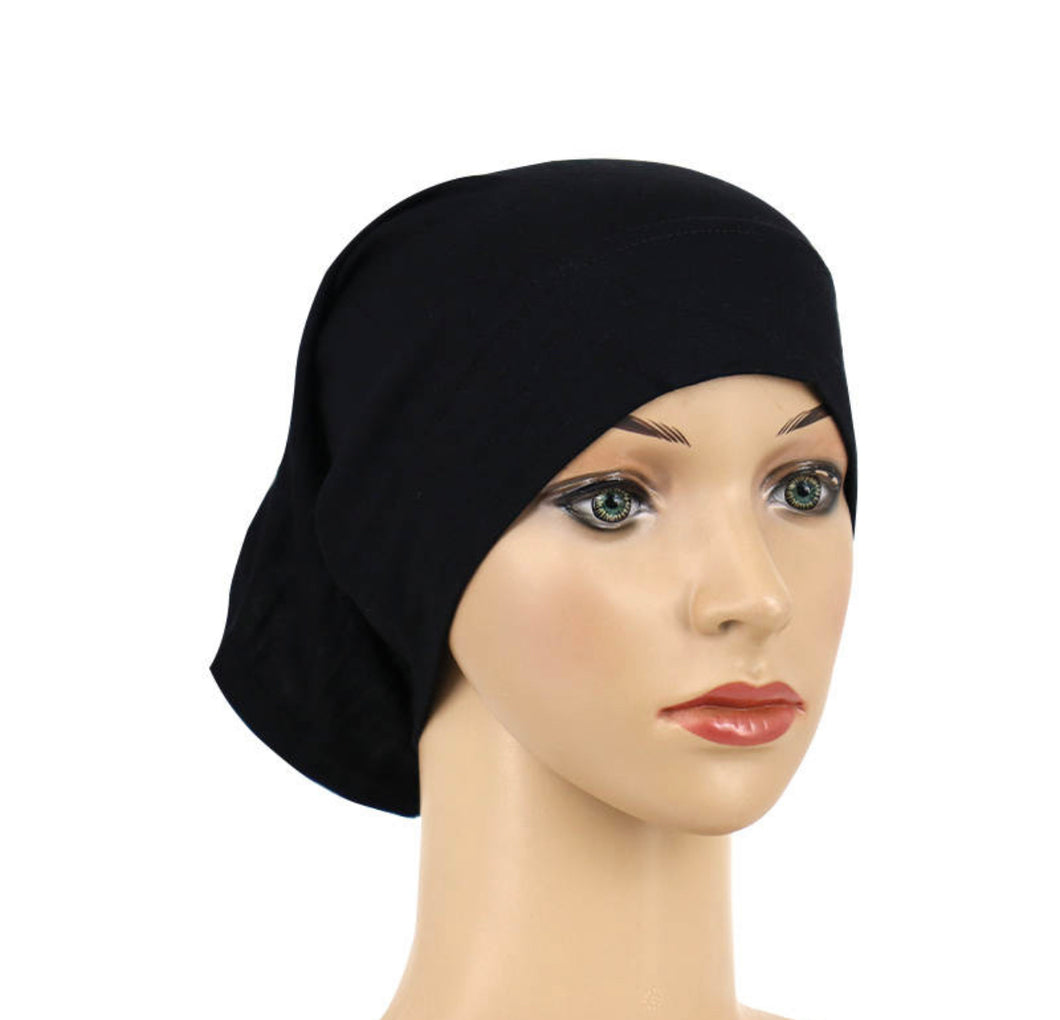 Hijab Open Under Cap