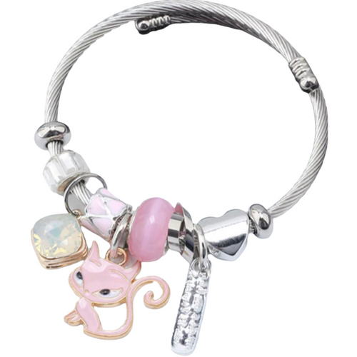 Children Stainless Steel Charm Bracelet