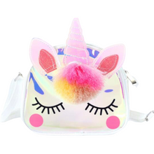 Load image into Gallery viewer, Unicorn Pom Pom Handbag