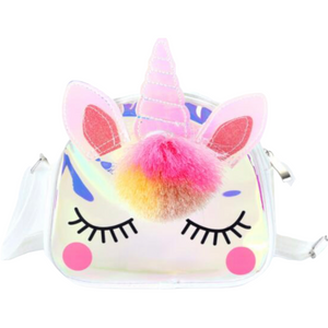 Unicorn Pom Pom Handbag