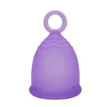 Load image into Gallery viewer, Menstrual Ring Cup Translucent Purple